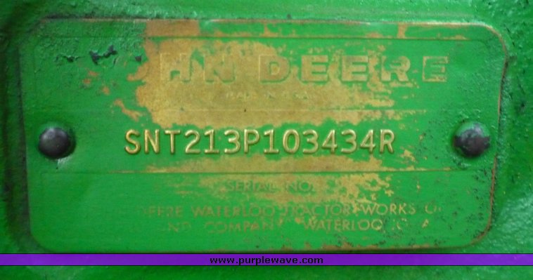image for item 2104 1965 John Deere 4020 tractor