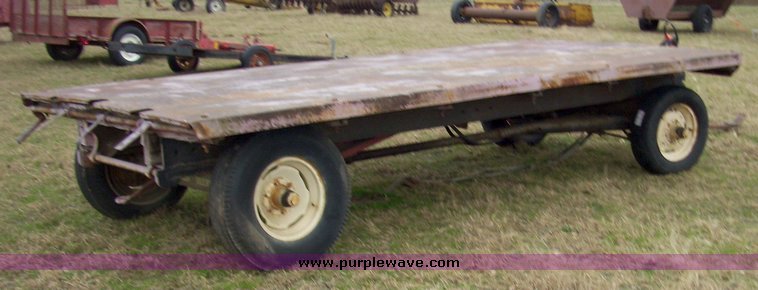 image for item 4071 14' dump bed hay wagon