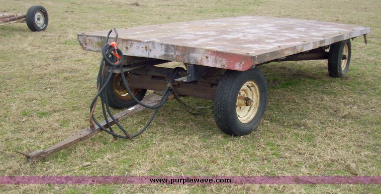 image for item 4071 14' dump bed hay wagon