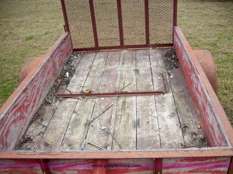 image for item 4074 Ark City trailers 12' utility trailer