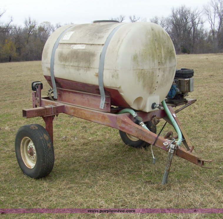 image for item 4076 400 gallon mobile application tank
