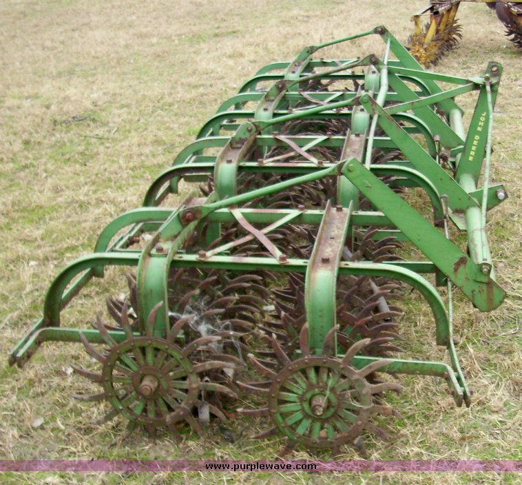 image for item 4077 John Deere 14' rotary hoe