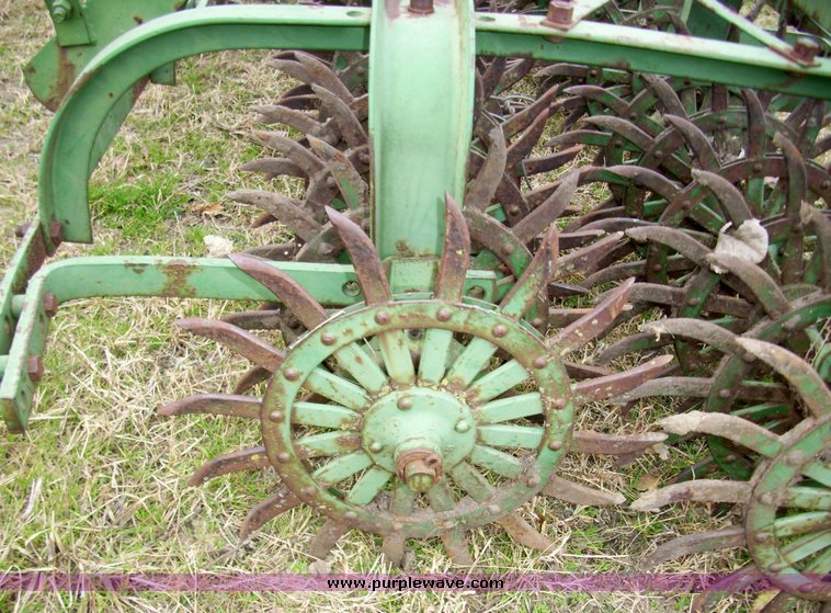 image for item 4077 John Deere 14' rotary hoe