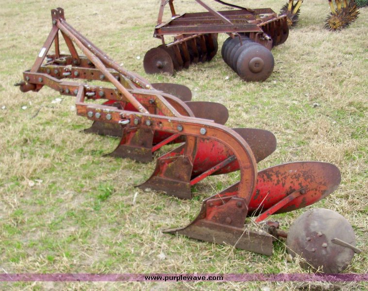 image for item 4080 Massey Ferguson four bottom plow
