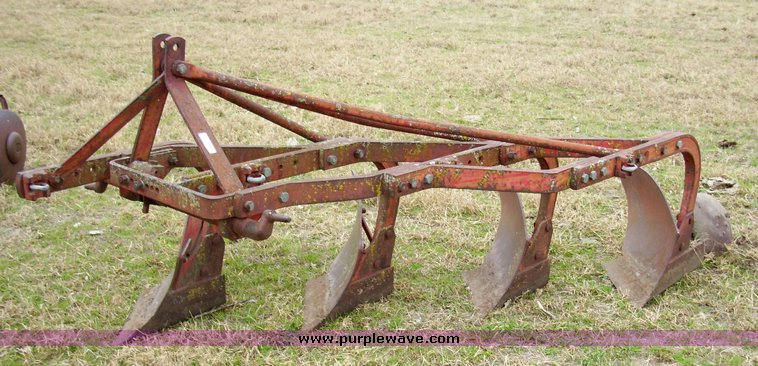 image for item 4080 Massey Ferguson four bottom plow