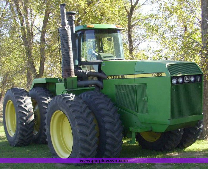 image for item 4162 John Deere 8760 four wheel drive tractor