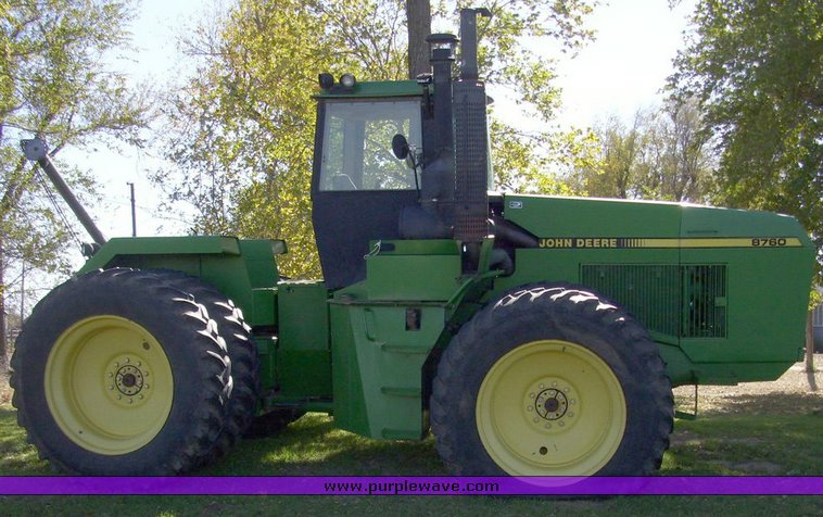 image for item 4162 John Deere 8760 four wheel drive tractor
