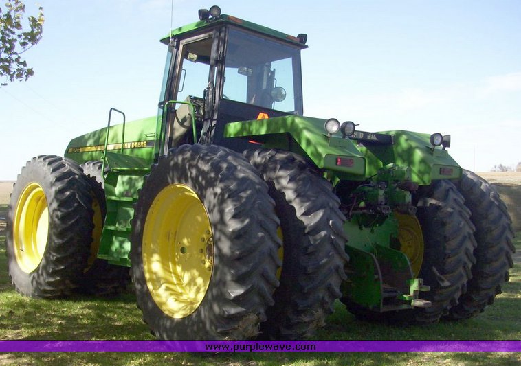 image for item 4162 John Deere 8760 four wheel drive tractor