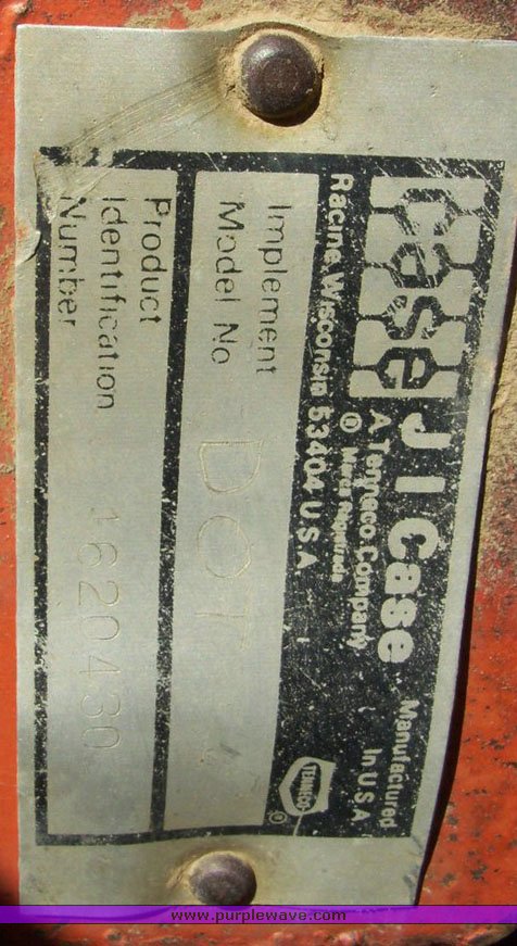 image for item 4165 Case DOT offset disk