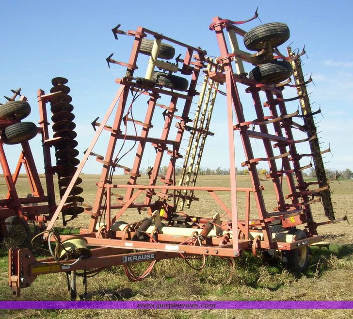 image for item 4166 Krause 4133 33' field cultivator