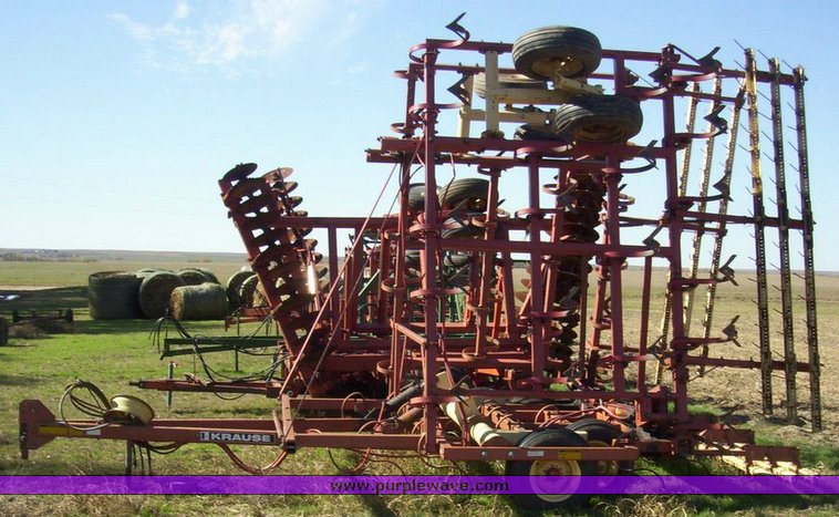image for item 4166 Krause 4133 33' field cultivator