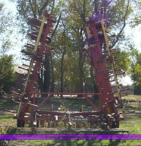 image for item 4166 Krause 4133 33' field cultivator