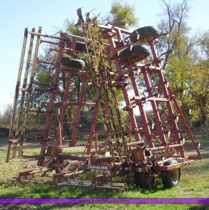image for item 4166 Krause 4133 33' field cultivator