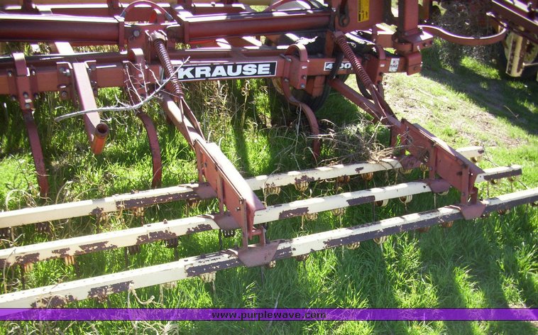 image for item 4166 Krause 4133 33' field cultivator