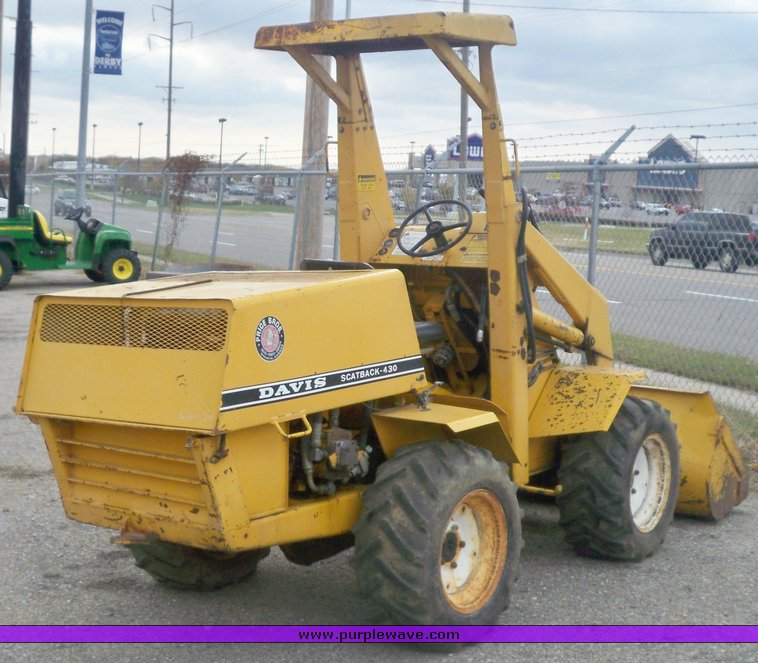 image for item 4281 Davis Scatback 430 front loader