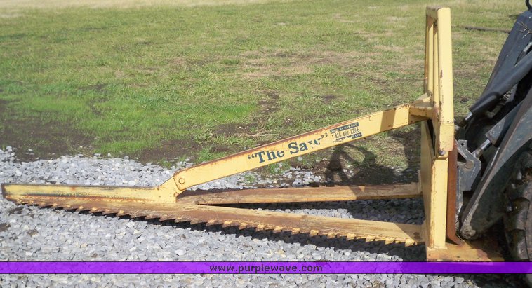 image for item 4322 "The Saw" skid steer brush saw implement