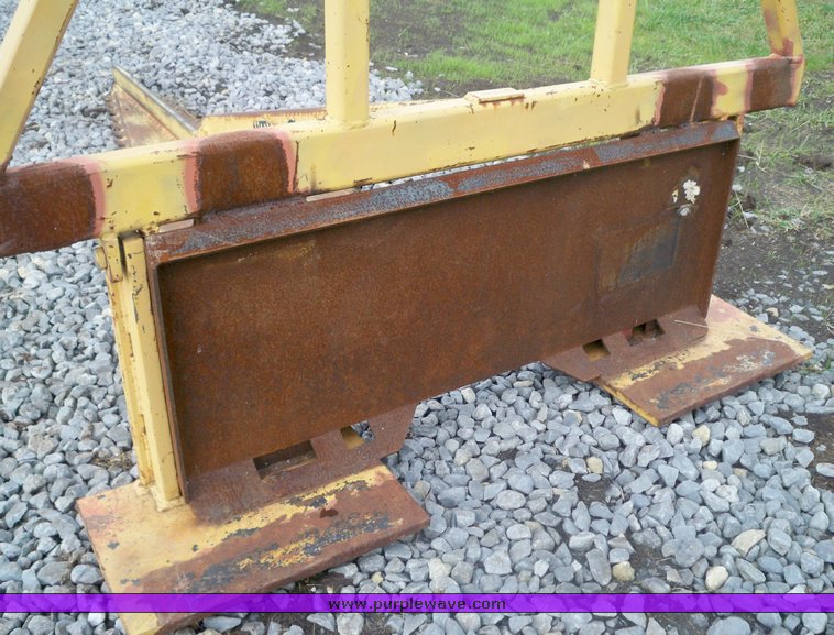 image for item 4322 "The Saw" skid steer brush saw implement