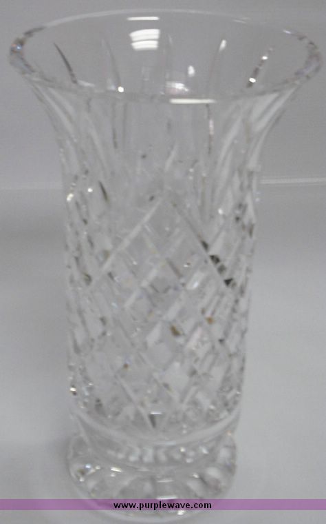 image for item 3030 Waterford 8.5" crystal vase