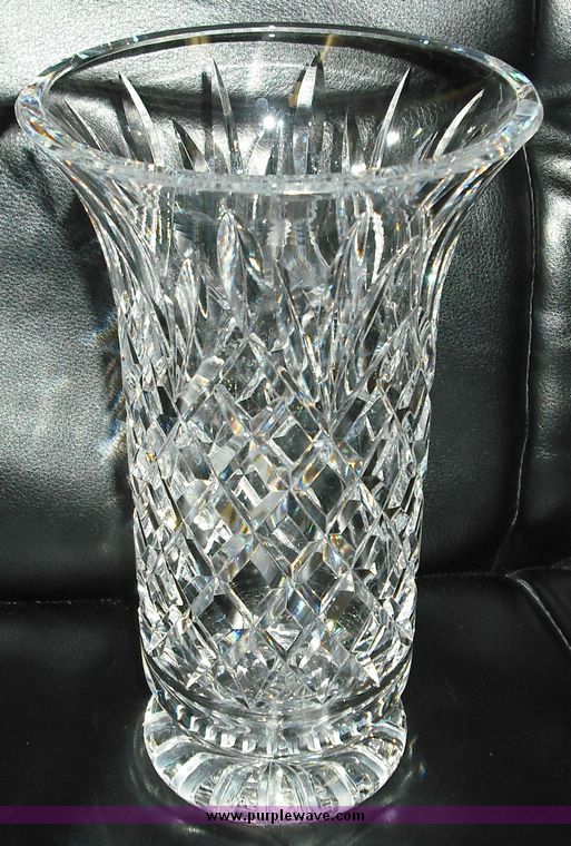 image for item 3030 Waterford 8.5" crystal vase