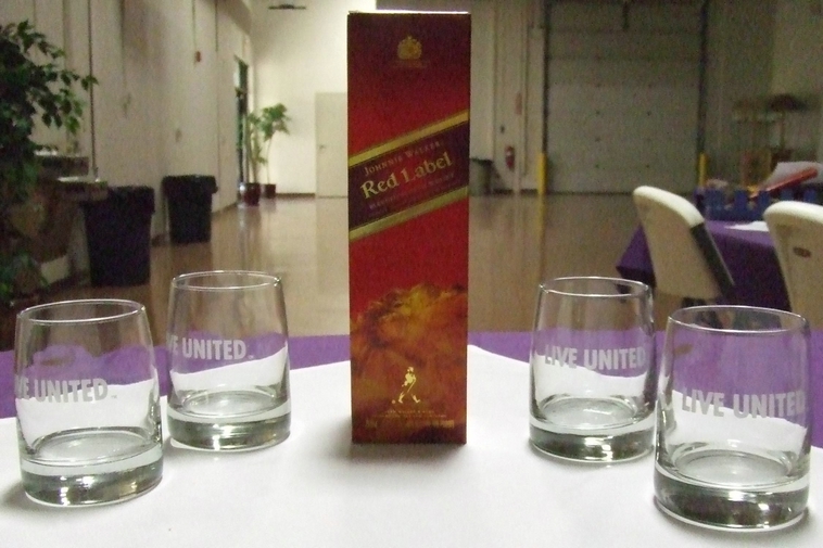 image for item 6530 Bottle of Johnnie Walker Red Label blended scotch whiskey