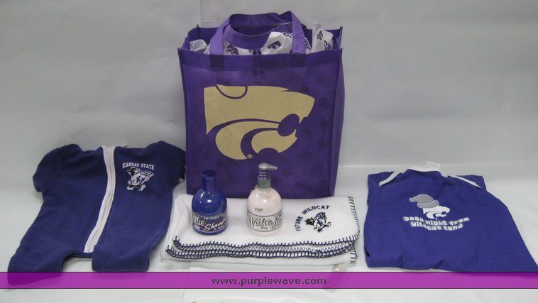 image for item 8363 K-State infant gift bag
