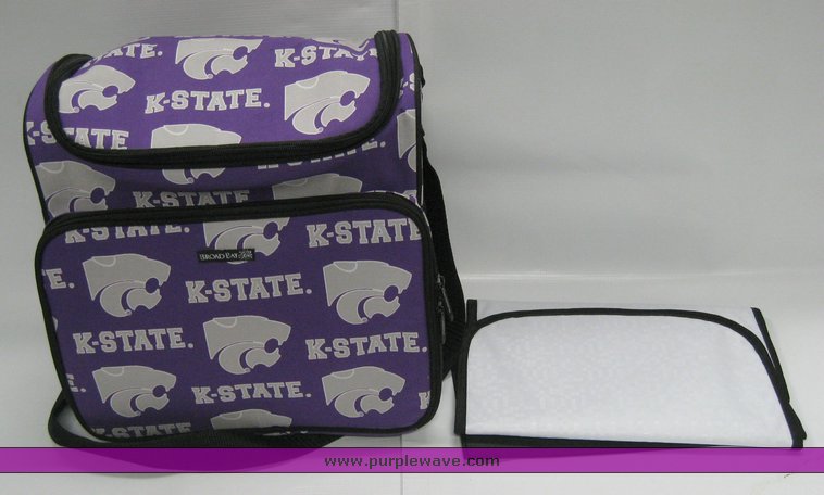 image for item 8364 K-State diaper bag