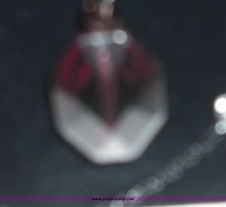 image for item 8856 Premier designs love me tender black nickle plated with glass beads