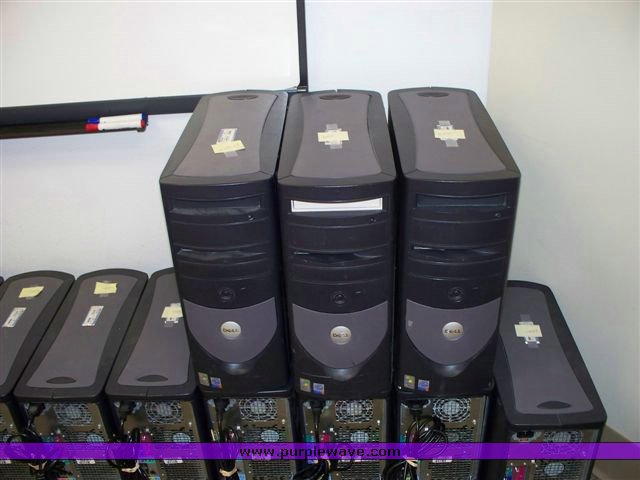 image for item 1101 (22) Dell Optiplex GX260 desktop computers