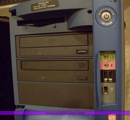 image for item 1502 Dell Dimension XPS Gen 2 computer