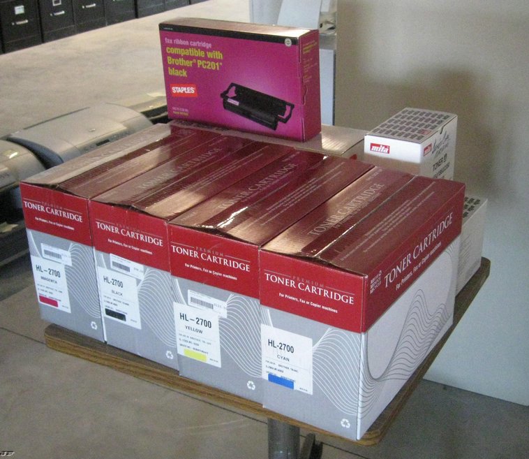 image for item 6500 Assorted printer cartridges