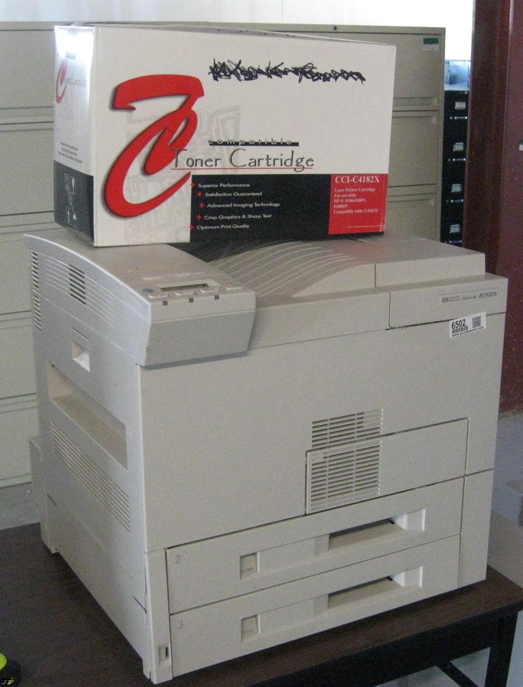 image for item 6502 HP Lazerjet 8150DN printer