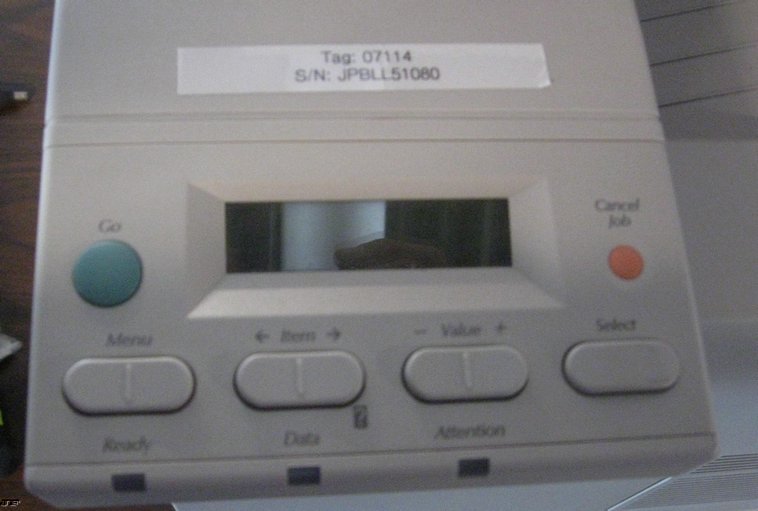 image for item 6502 HP Lazerjet 8150DN printer