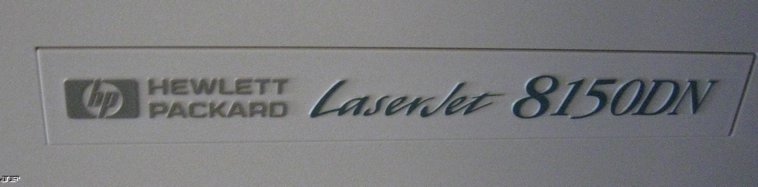 image for item 6502 HP Lazerjet 8150DN printer