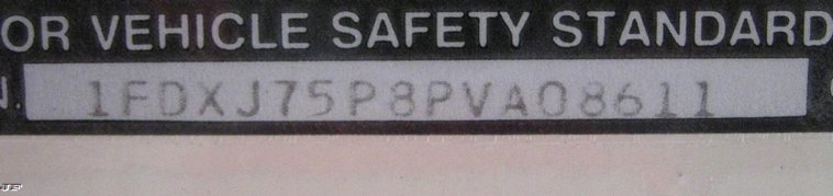 image for item 6523 1993 Ford COWLSB700F 66 passenger school bus