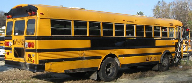 image for item 6525 2000 Thomas 65 passenger school bus