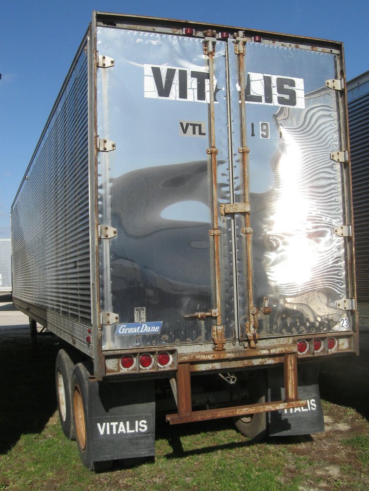 image for item 6527 1972 Great Dane 810T40 42' dry van trailer