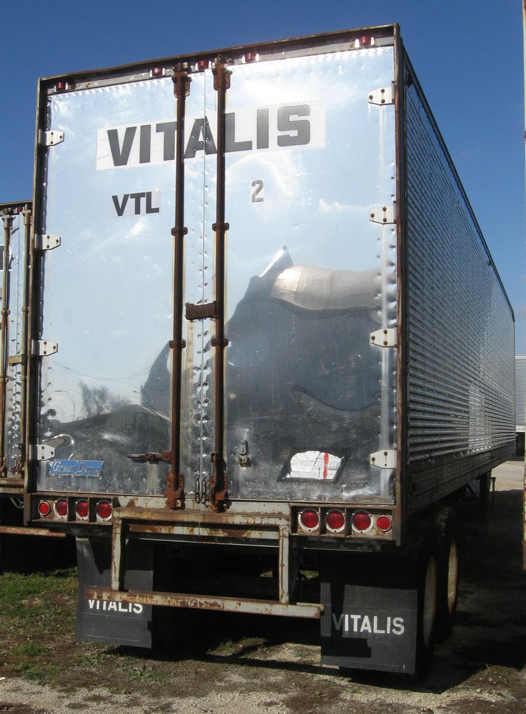 image for item 6528 1976 Great Dane 43.5' dry van trailer