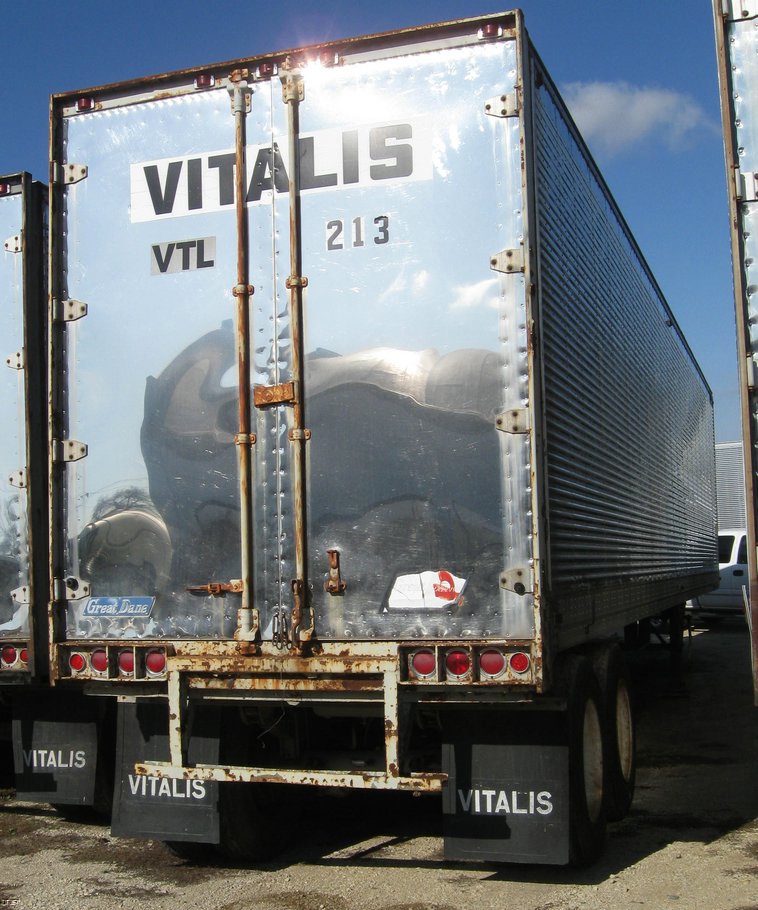 image for item 6529 1976 Great Dane 810TL 43.5' dry van trailer