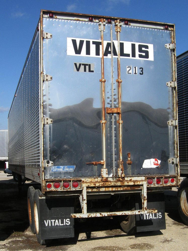 image for item 6529 1976 Great Dane 810TL 43.5' dry van trailer