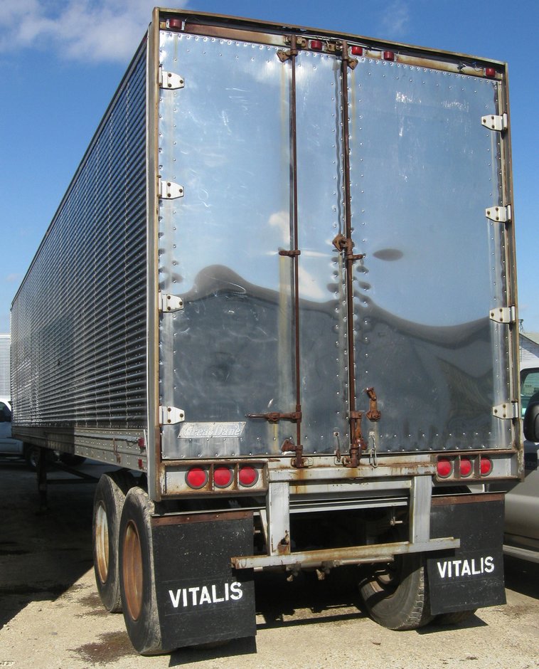 image for item 6530 1971 Great Dane 810T40 43.5' dry van trailer