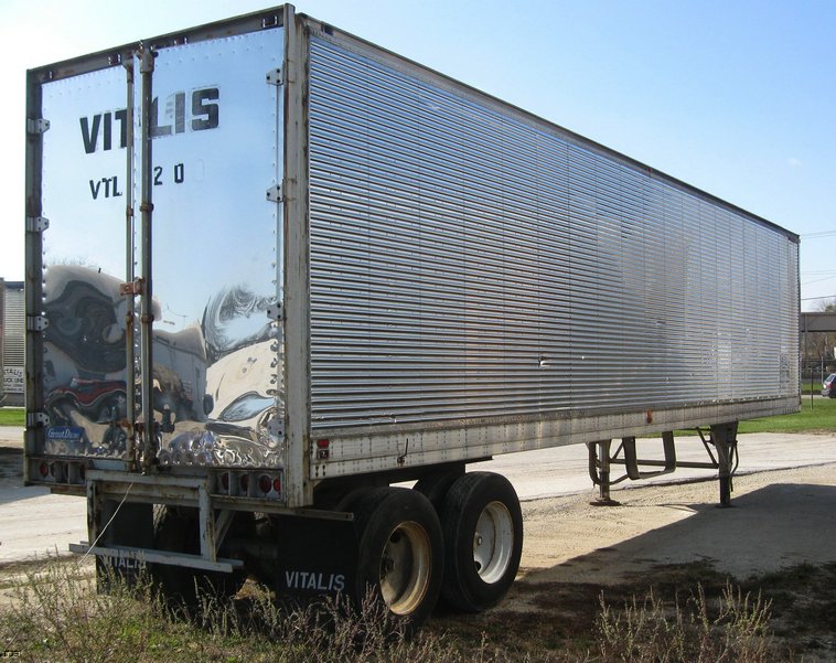 image for item 6531 1975 Great Dane 810T40 Great Dane 42' dry van trailer