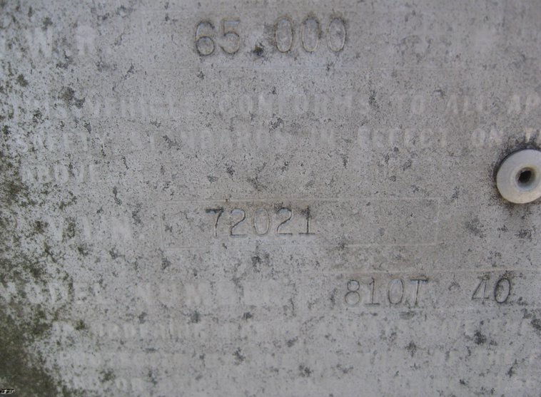 image for item 6531 1975 Great Dane 810T40 Great Dane 42' dry van trailer