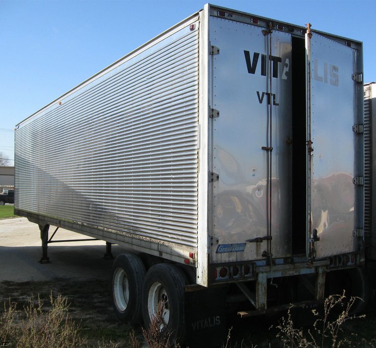 image for item 6532 1969 Great Dane 926T 40' dry van trailer