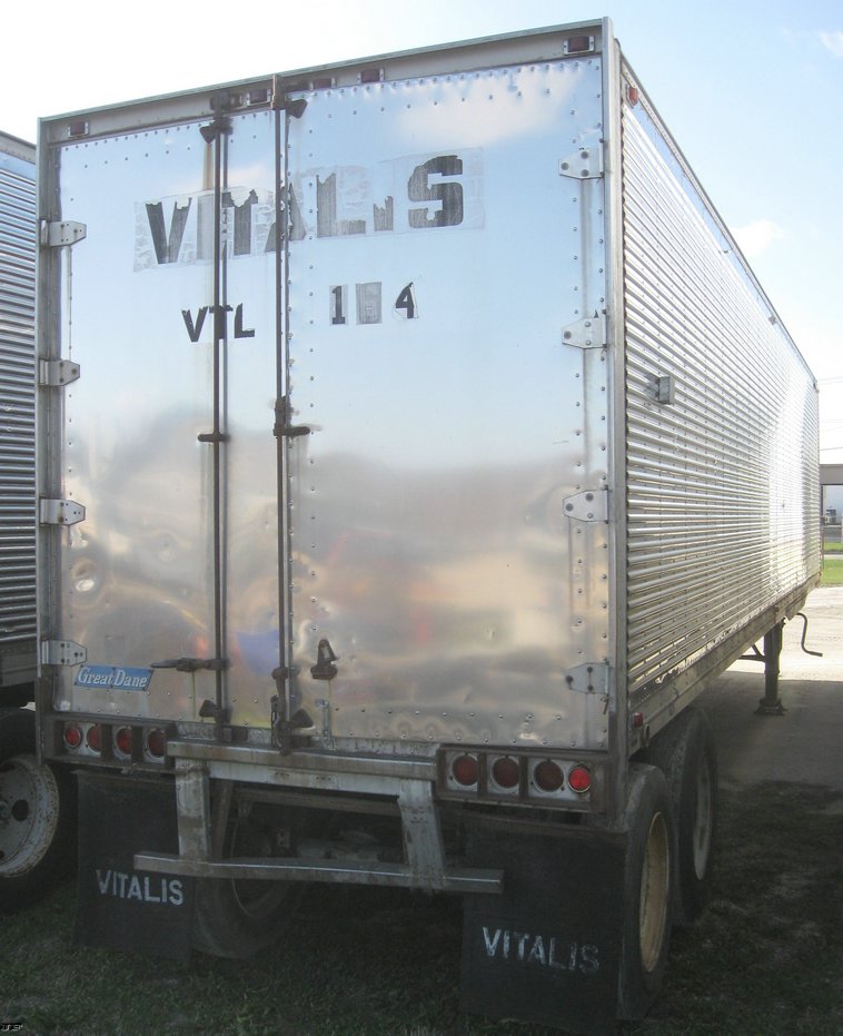 image for item 6533 1969 Great Dane 926T38 38' dry van trailer