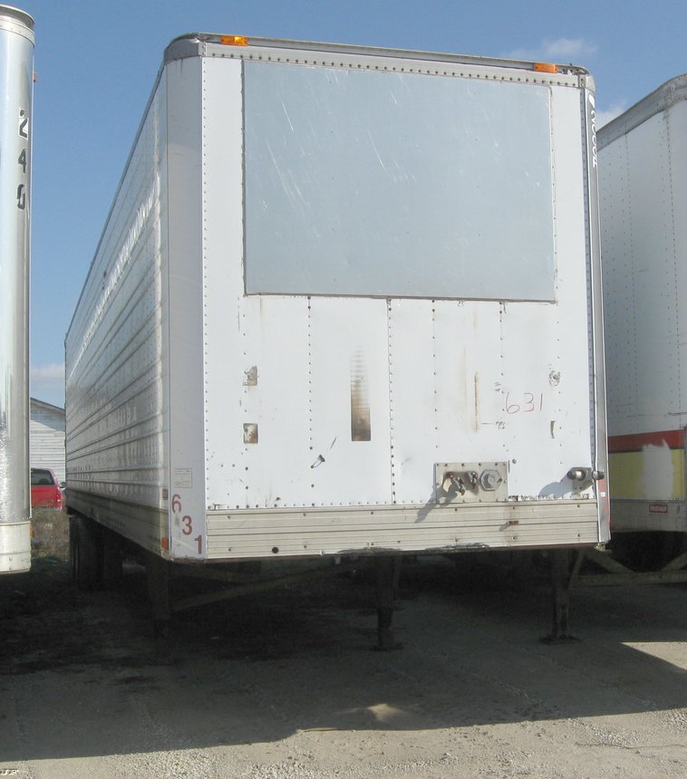 image for item 6535 1990 Utility V5ZR 48' dry van trailer
