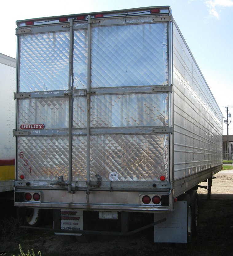 image for item 6535 1990 Utility V5ZR 48' dry van trailer