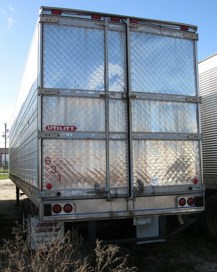 image for item 6535 1990 Utility V5ZR 48' dry van trailer