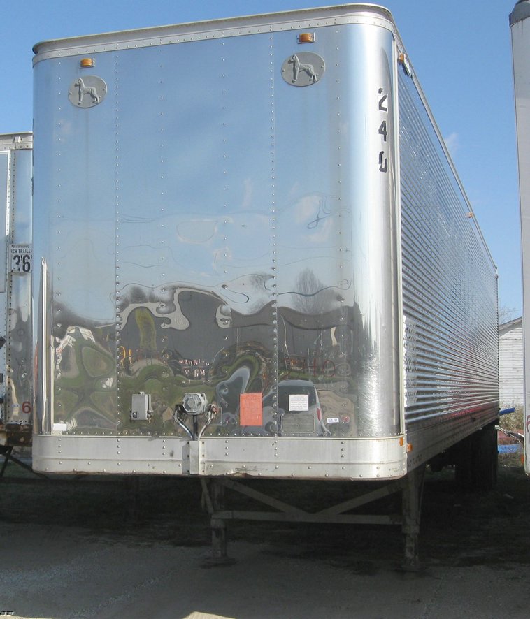image for item 6536 1981 Great Dane 810TL436 48' dry van trailer