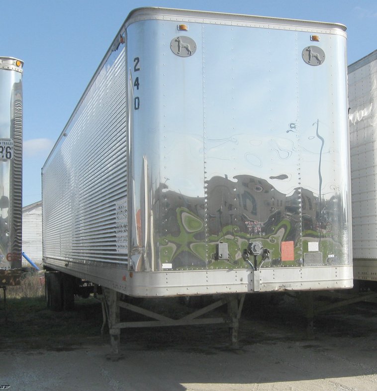 image for item 6536 1981 Great Dane 810TL436 48' dry van trailer