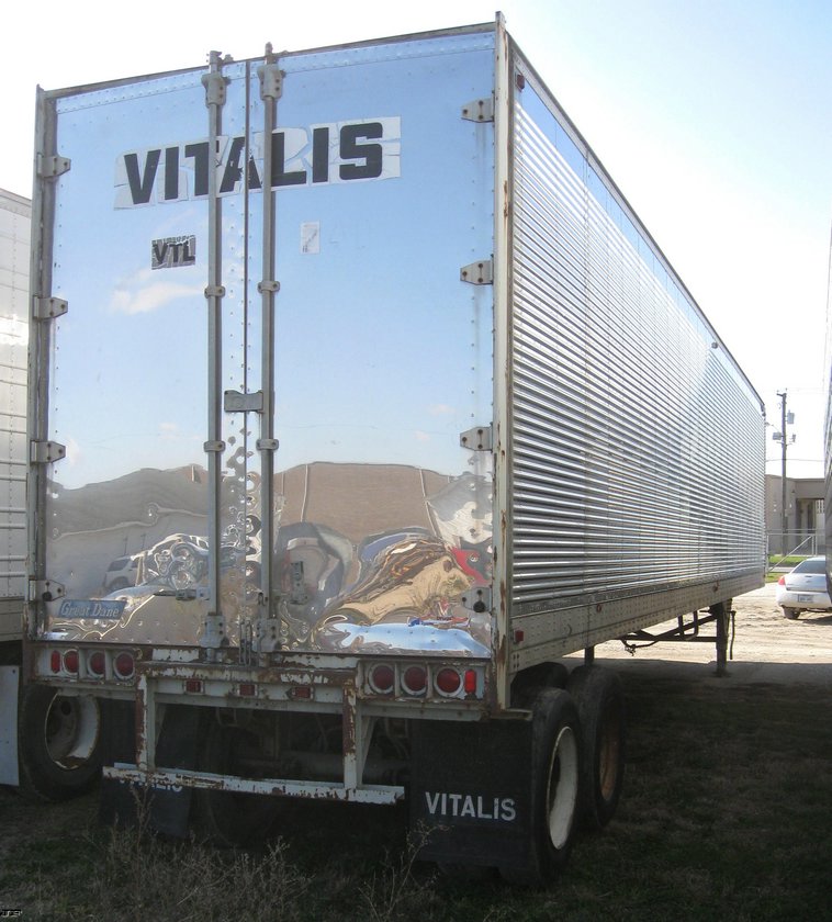 image for item 6536 1981 Great Dane 810TL436 48' dry van trailer